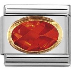 Nomination Composable Classic Charm - Silver/Gold/Orange