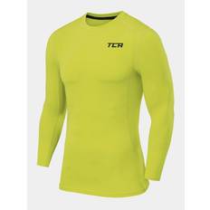 Yellow Base Layer Tops Boys' Pro Performance Baselayer Long Sleeve Top