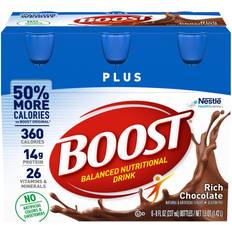 Boost Plus Nutritional Drink, Rich Chocolate, 6 ct CVS