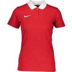 Nike Red Polo Shirts Nike Polo trøje W NK DF PARK20 POLO SS cw6965-657 Størrelse