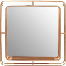 Premier Housewares Interiors by PH Faux Bronze Gold Foil Wall Mirror