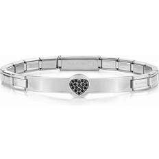 Nomination Trendsetter Steel CZ Heart Bracelet