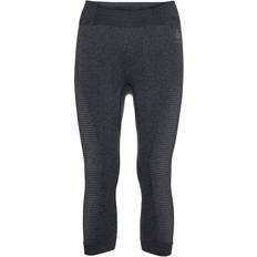 Odlo Performance Warm Eco 3/4 Baselayer Bottom Women black/new graphite female 2022 Baselayer & Underwear