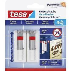 TESA 77765 Adhesive screw adjustable White Content: 2 pc(s) Picture Hook