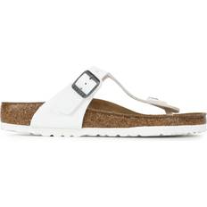 Birkenstock Gizeh Birko Flor - White