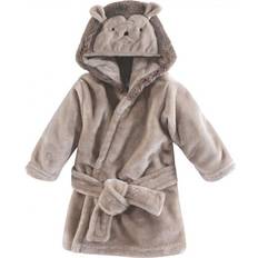 Fleece Night Garments Hudson Soft Plush Animal Face Bathrobe - Hedgehog