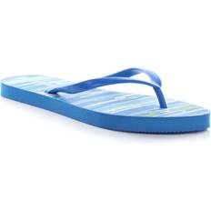 Turquoise - Women Flip-Flops Regatta Bali - Seascape Brushstroke