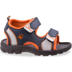 Rugged Bear Kid's Grip-Tape Sandals - Navy Orange