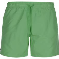 Lacoste Men's plain swimming trunks, Green