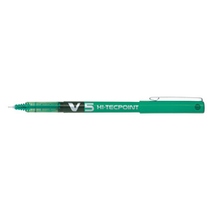 Green Pencils Pilot Hi-Tech Rollerball Pen Green Pack 12