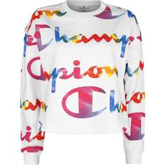 Champion Multi Tie-Dye Script Logo Sweatshirt