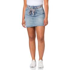 Superdry Denim Mini Skirt - Light Blue