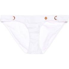 White Bikini Bottoms Superdry Picot Textured Bikini Bottom