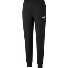 Gold - Women Trousers Puma Essentials Metallic Pants Women