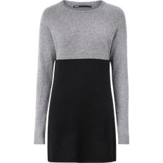 Only Womens Lillo Colourblock Jumper Dress