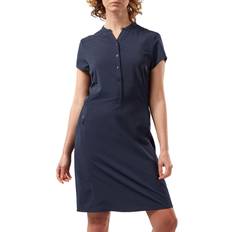 Short Dresses - Solid Colours - Viscose Craghoppers Women's Nosilife Pro Dress - Blue Navy