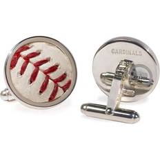 Tokens and Icons St. Louis Cardinals Game-Used Baseball Cuff Links