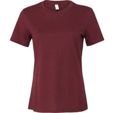 Bella+Canvas Women's Jersey Short Sleeved T-shirt - Maroon