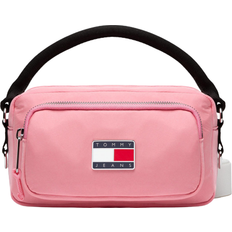 Textile Crossbody Bags Tommy Hilfiger Tommy Badge Plaque Crossover Bag - Pink