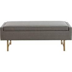 Madison Park Heath Storage Bench 121.9x45.7cm