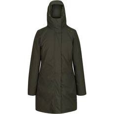 Regatta Women's Yewbank Waterproof Insulated Parka Jacket - Dark Khaki