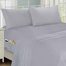 Swift Home Smart Bed Sheet Silver (243.84x167.64cm)