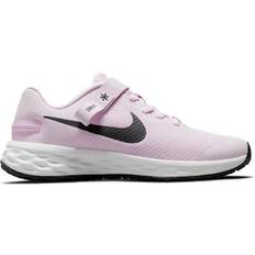 Pink Sport Shoes Nike Revolution 6 FlyEase GSV - Pink Foam/Black