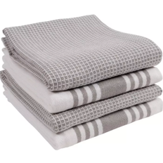 Madison Waffle Kitchen Towel Grey (71.12x45.72cm)