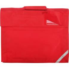 Quadra Junior Book Bag 5 Litres (Pack of 2) (One Size) (Bright Red)