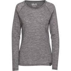 Merino Wool T-shirts & Tank Tops Trespass Womens/Ladies Libra Merino Base Layer Top