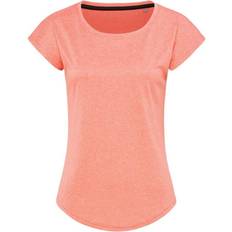 Stedman Womens/Ladies Sports T Move Recycled T-Shirt (Coral)