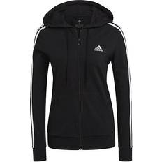 Adidas 3S SJ FZ HD women's sweatshirt, White