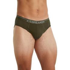 Brown Men's Underwear Icebreaker Anatomica Merino Slip
