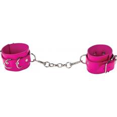 Ouch! Leather Cuffs Pink pink