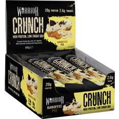 Warrior Crunch Protein Bar Banoffee Pie 12 pcs