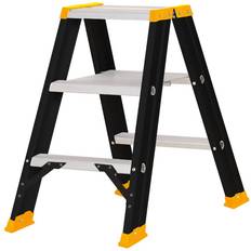 Dewalt Step Ladders Dewalt Double Stepladder Black Powdercoated 2x3