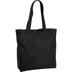 Westford Mill Recycled Cotton Tote Bag (One Size) (Black)