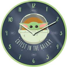 Pyramid The Mandalorian Cutest In The Galaxy Wall Clock