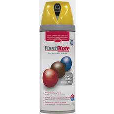 Plasti-Kote Twist Spray Gloss Yellow 400ml