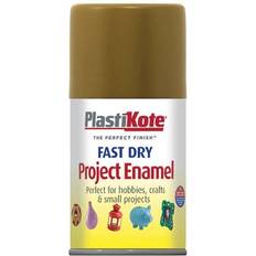 Plasti-Kote Fast Dry Enamel Aerosol Antique Gold 100ml