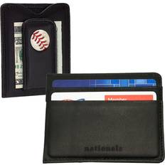 Tokens and Icons Men's Washington Nationals Game-Used Baseball Wallet