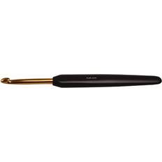 Knitpro 10 mm Aluminium Crochet Hook, Gold