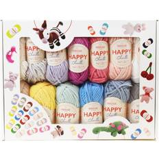 SIRDAR Happy Chenille 25 Colours Assortment Box