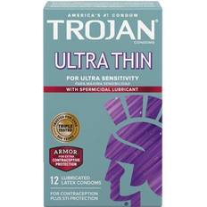 Trojan Ultra Thin Latex Condoms 12 ct