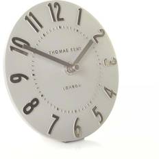 Analogue Table Clocks Thomas Kent Mulberry Mantel Clock, 15cm, Silver Table Clock