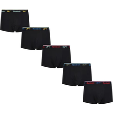 Reebok Men's Underwear on sale Reebok Logo Trunks 5-pack - Black