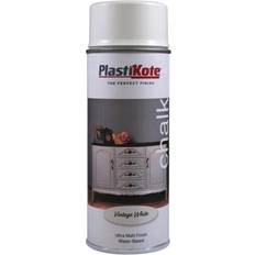 Plasti-Kote Chalk Spray Paint 400ml Vintage White