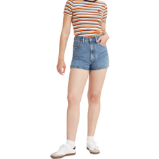 Levi's Mom Shorts with High Waist - Blue