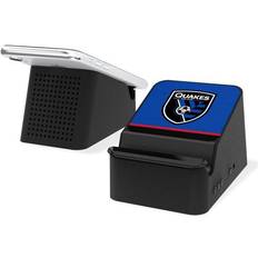 Strategic Printing San Jose Earthquakes Wireless Charging Station & Bluetooth Speaker