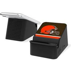 Strategic Printing Cleveland Browns Wireless Charging Station & Bluetooth Speaker